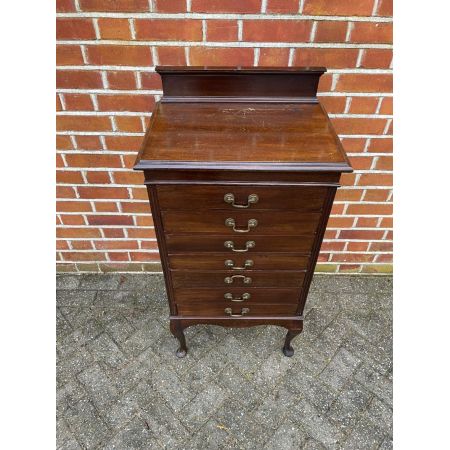 Antiker edwardianischer Musikschrank