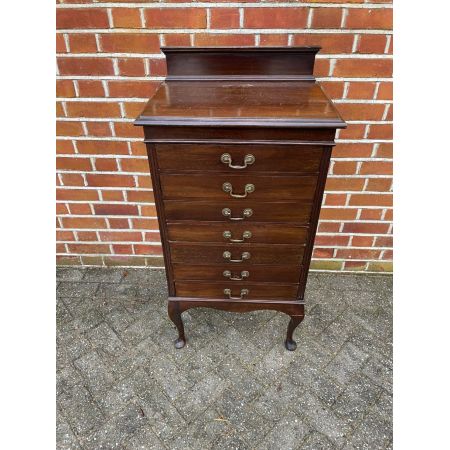 Antiker edwardianischer Musikschrank