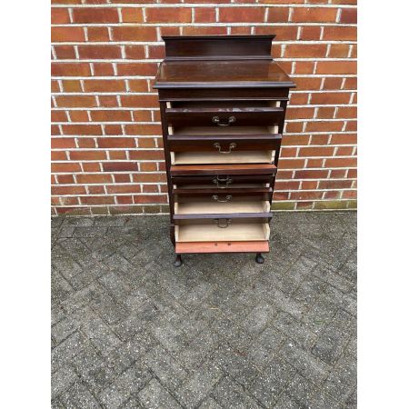 Antiker edwardianischer Musikschrank
