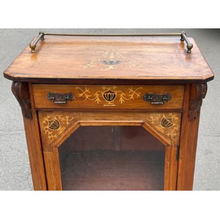 Viktorianscher Musikschrank / Vitrine