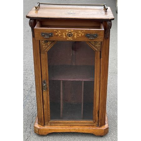 Viktorianscher Musikschrank / Vitrine