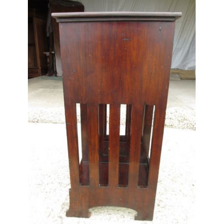 Edwardianischer Musikschrank aus Mahagoniholz