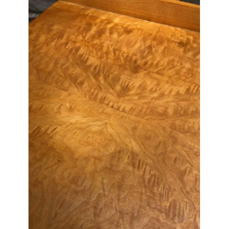 Art Deco Nachttisch aus Walnussholz