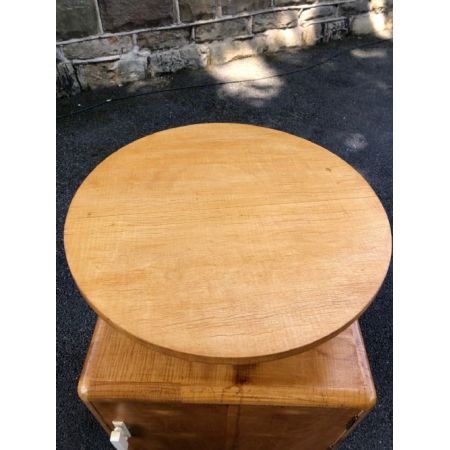 Art Deco Nachttisch von 1920