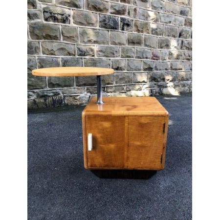 Art Deco Nachttisch von 1920