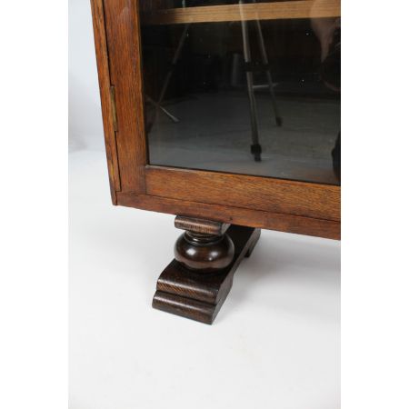 Art-Deco-Bücherregal aus Eiche