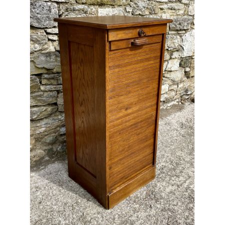 Antiker Aktenschrank aus Eichenholz