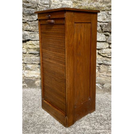 Antiker Aktenschrank aus Eichenholz