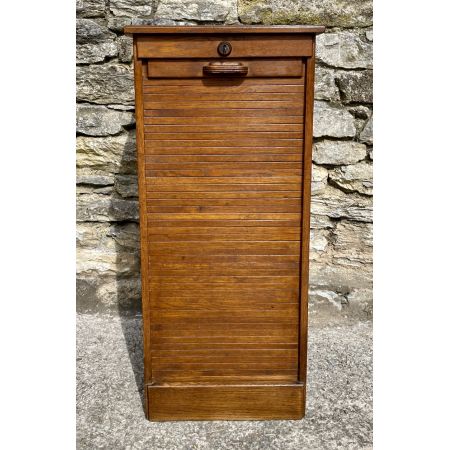 Antiker Aktenschrank aus Eichenholz