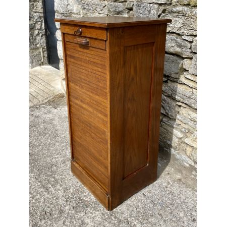 Antiker Aktenschrank aus Eichenholz