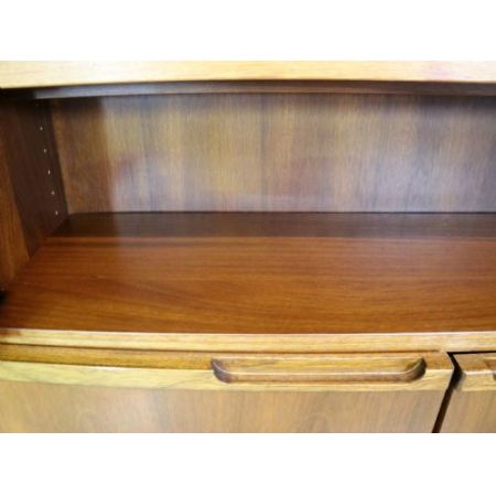 Zweiteiliges Retro Schrankset aus Teakbaumholz