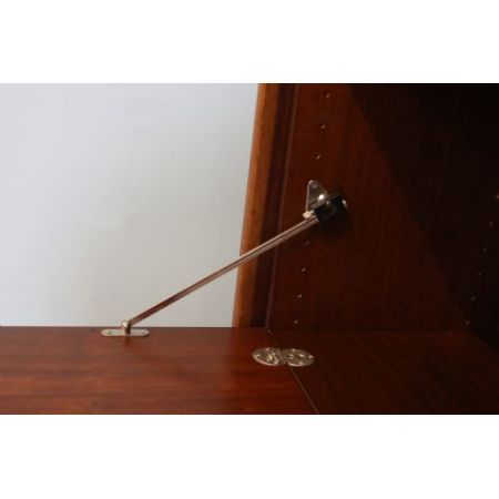 Zweiteiliges Retro Schrankset aus Teakbaumholz