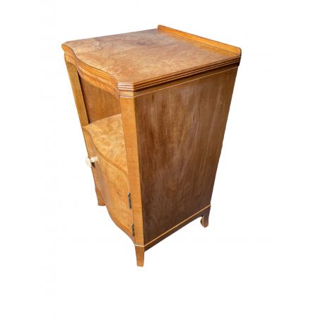 Antiker Art Déco Beside Table