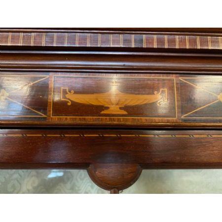 Antiker edwardianischer Eckschrank aus Mahagoni