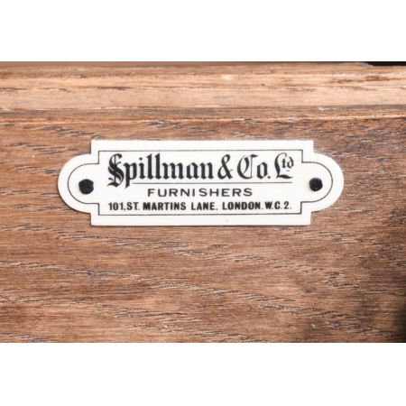 Antiker seltener Bibliotheksschreibtisch, ca. 1900