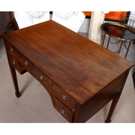 Viktorianischer Twin Pedestal Schreibtisch