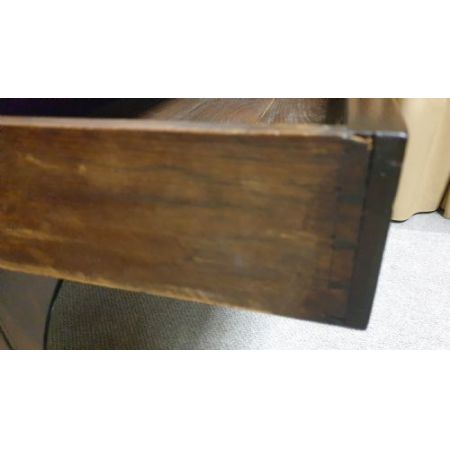 Georgianischer Mahogani Knee Hole Schreibtisch