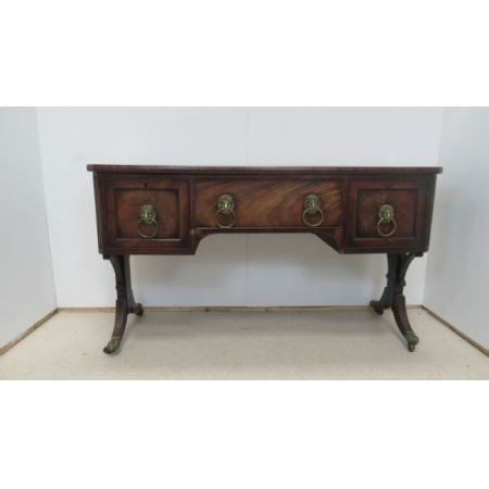Antikes englisches Regency Sideboard aus Mahagoni Massivholz