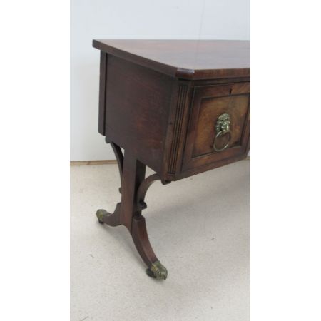 Antikes englisches Regency Sideboard aus Mahagoni Massivholz