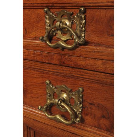 Engliches massives Pollard Eichenholz Sideboard von Thomas Turner