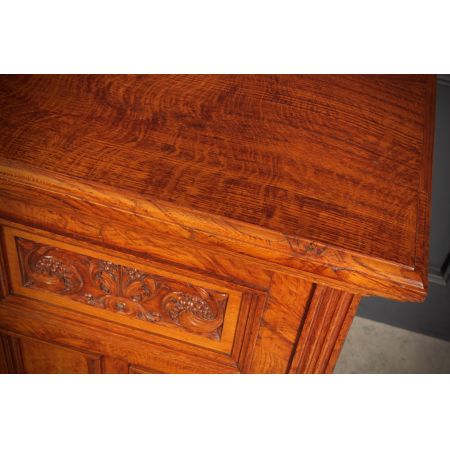 Engliches massives Pollard Eichenholz Sideboard von Thomas Turner