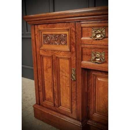 Engliches massives Pollard Eichenholz Sideboard von Thomas Turner