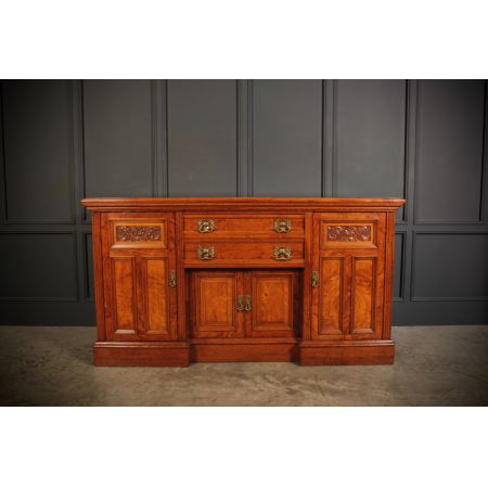 Engliches massives Pollard Eichenholz Sideboard von Thomas Turner