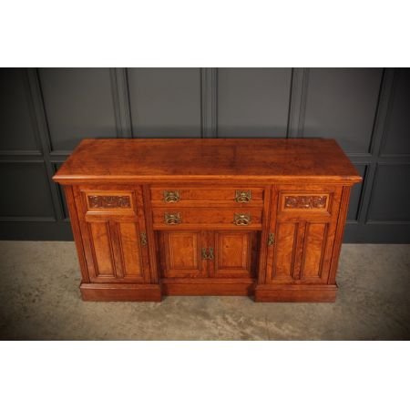 Engliches massives Pollard Eichenholz Sideboard von Thomas Turner