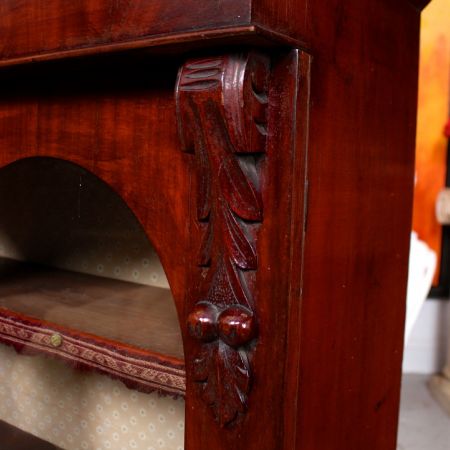 Englischer viktorianischer Bücherschrank / Bookcase aus Mahagoni Massivholz