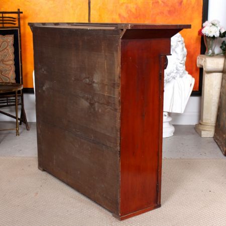 Englischer viktorianischer Bücherschrank / Bookcase aus Mahagoni Massivholz