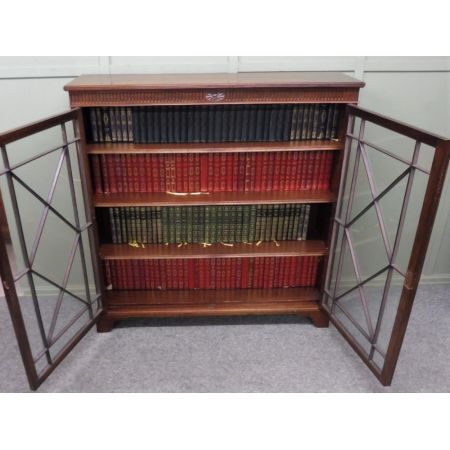 Edwardianisches antikes Bookcase