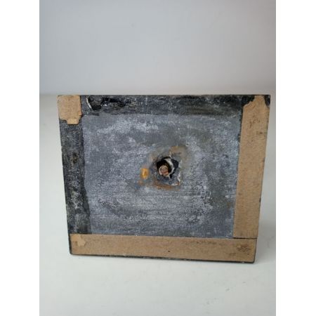 Englische Büste von William Shakespeare auf schwarzem Marmorsockel