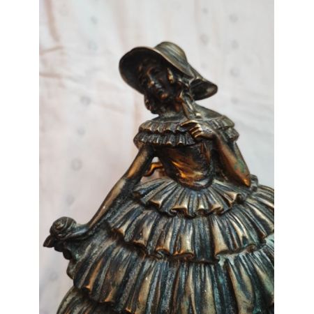 Englisches edwardianisches Messing-Kamin-Set