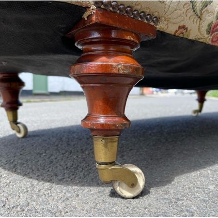 Englisches viktorianisches Chaise Longue / Daybed