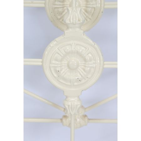 Viktorianisches englisches Einzelbett aus Gusseisen