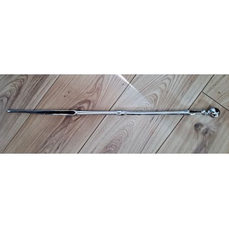 Satz von 3 antiken englischen viktorianischen Feuereisen aus Stahl