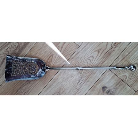 Satz von 3 antiken englischen viktorianischen Feuereisen aus Stahl