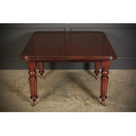 Englischer viktorianischer ausziehbarer Mahagoniesstisch aus Massivholz