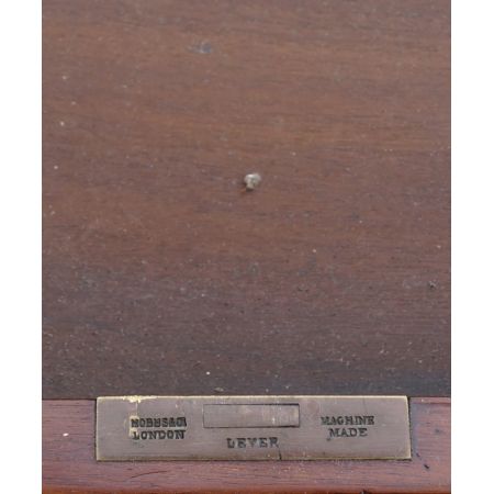 Victorianischer Mahagoni Esstisch aus Massivholz