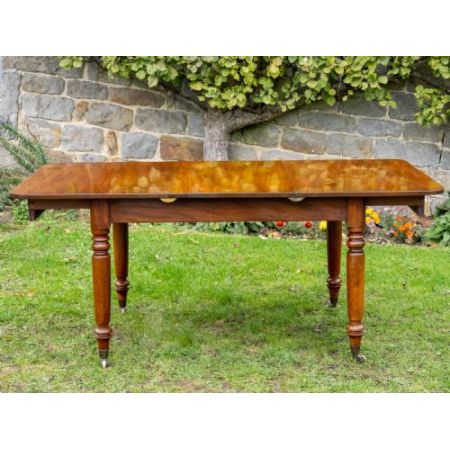 Kleiner ausziehbarer Mahagoni Esstisch aus der Regency Zeit