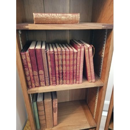 Antikes Bücherregal Paar