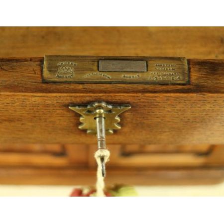  Bücherschrank  Breakfront Bookcase  aus Eiche im 