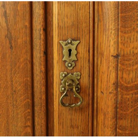  Bücherschrank  Breakfront Bookcase  aus Eiche im 