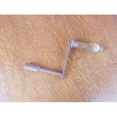 Antiker Eichenausziehtisch aus Massivholz