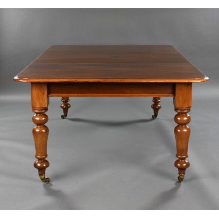 Victorianischer ausziehbar Mahagoni Esstisch aus England