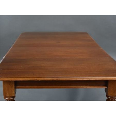Victorianischer ausziehbar Mahagoni Esstisch aus England
