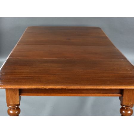 Victorianischer ausziehbar Mahagoni Esstisch aus England