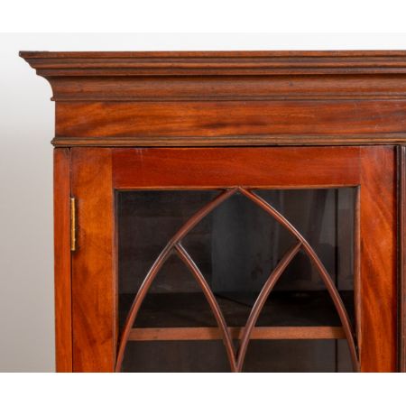 Bücherschränke  Paar aus massivem Mahagoni