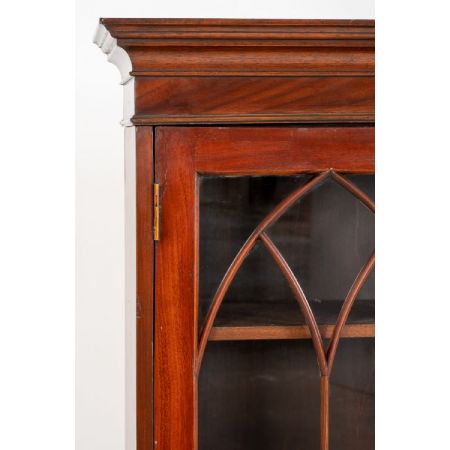 Bücherschränke  Paar aus massivem Mahagoni