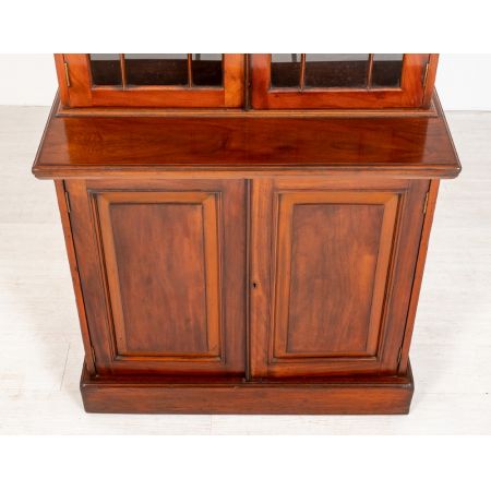 Bücherschränke  Paar aus massivem Mahagoni